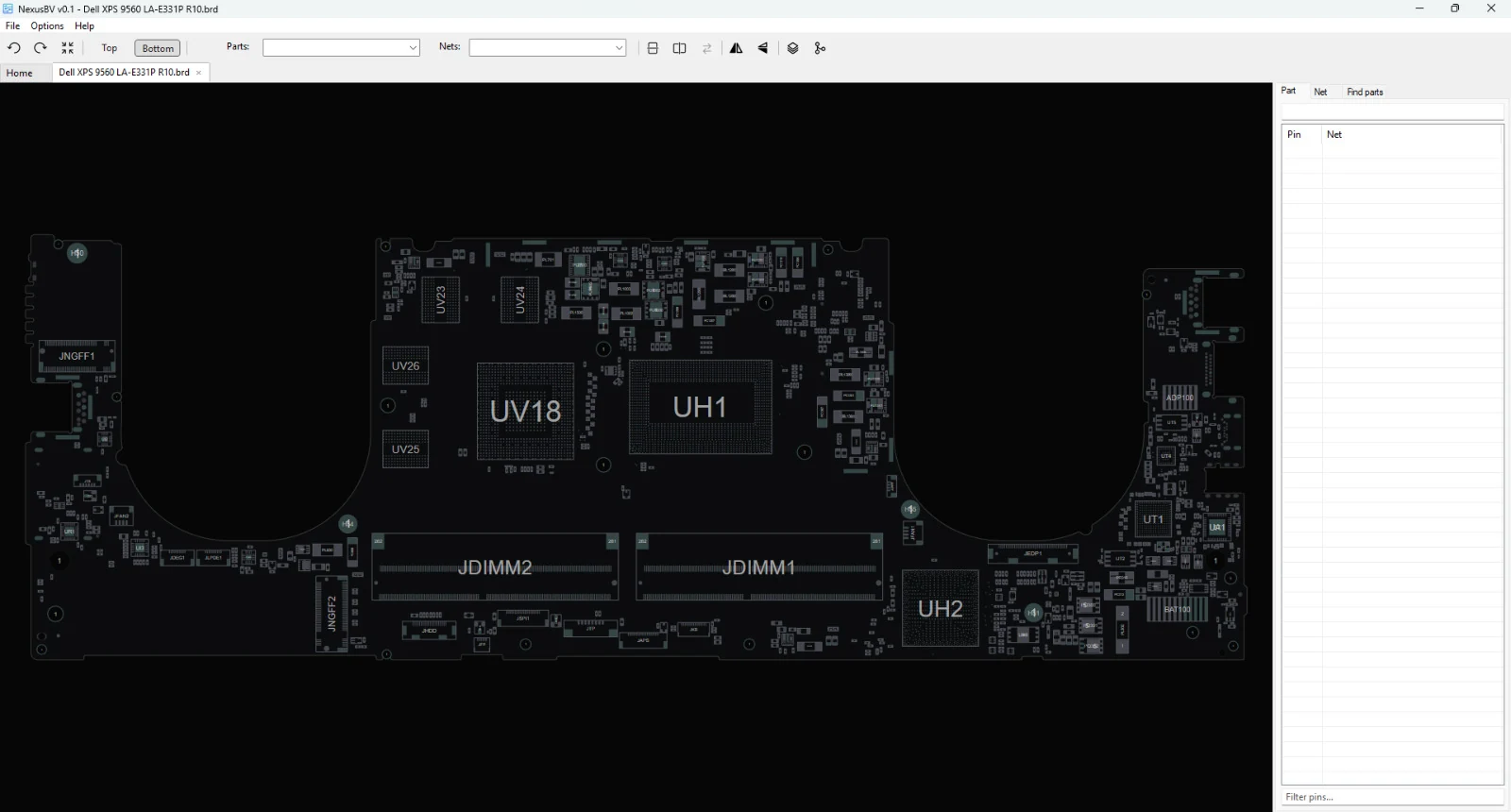 Nexus BoardViewer screenshot 2