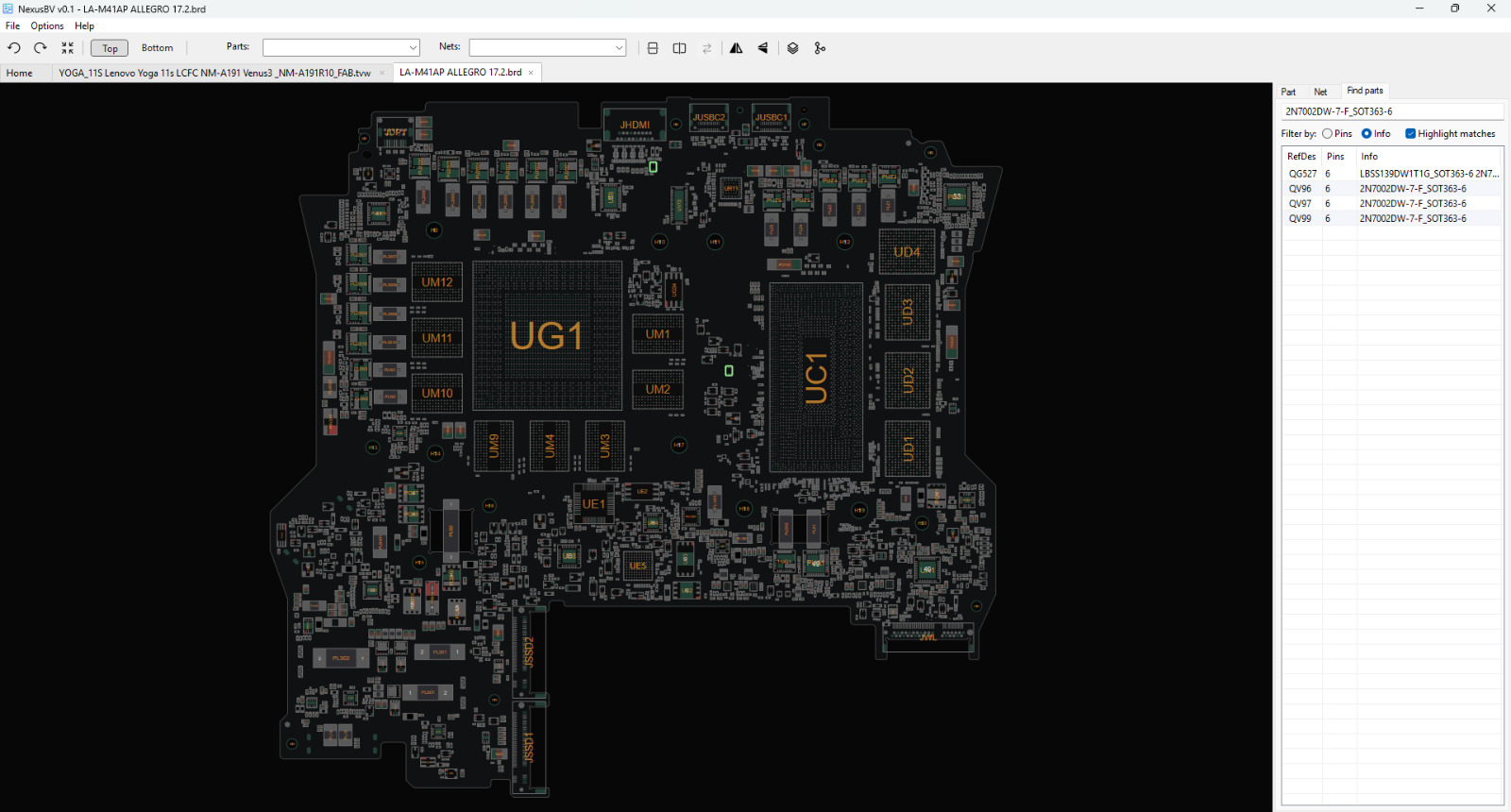 Nexus BoardViewer screenshot 5
